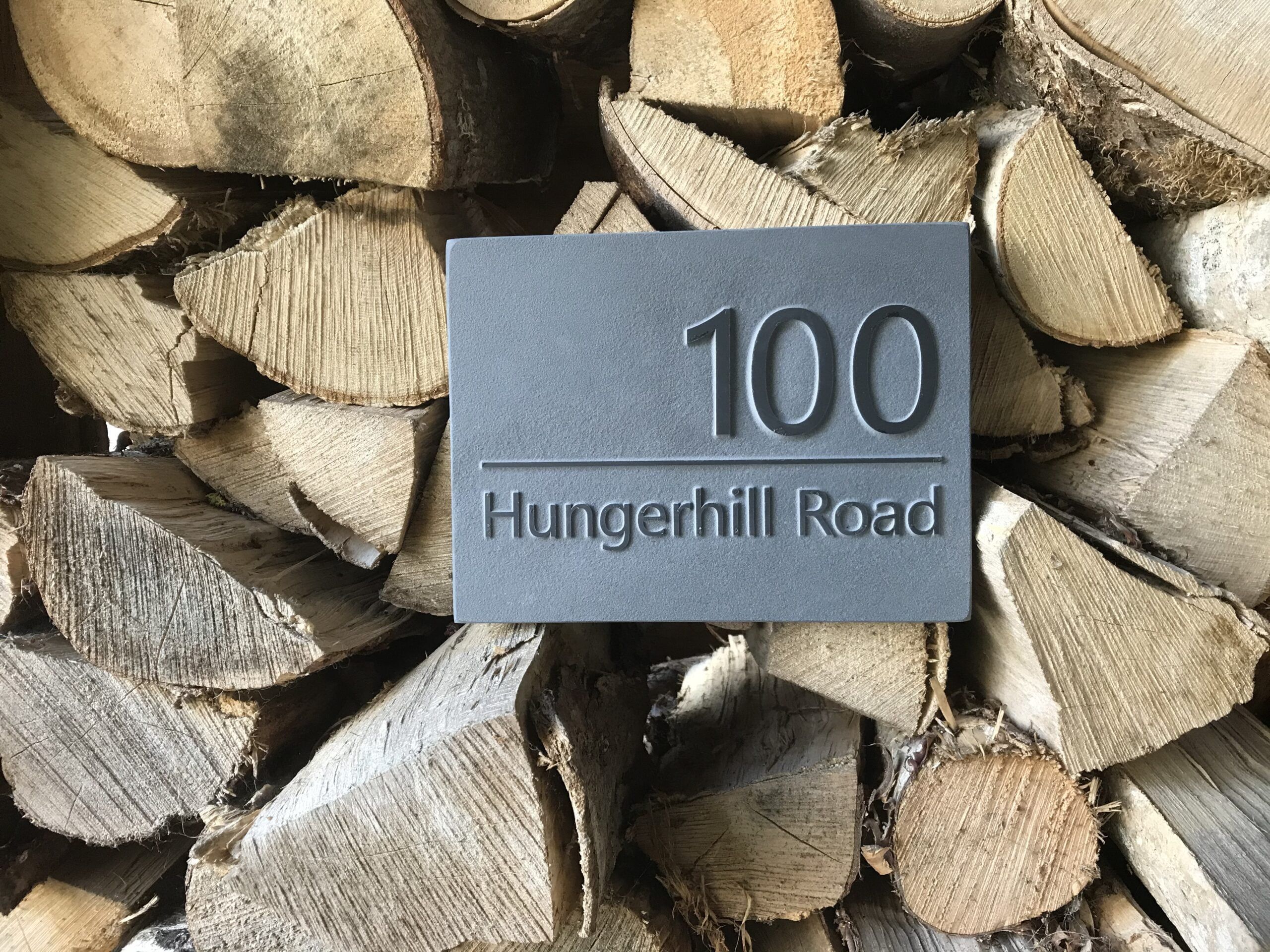 Personalised Slate House Signs Relief Engraved supplied with FREE hidden fixing kit various sizes - Image 6