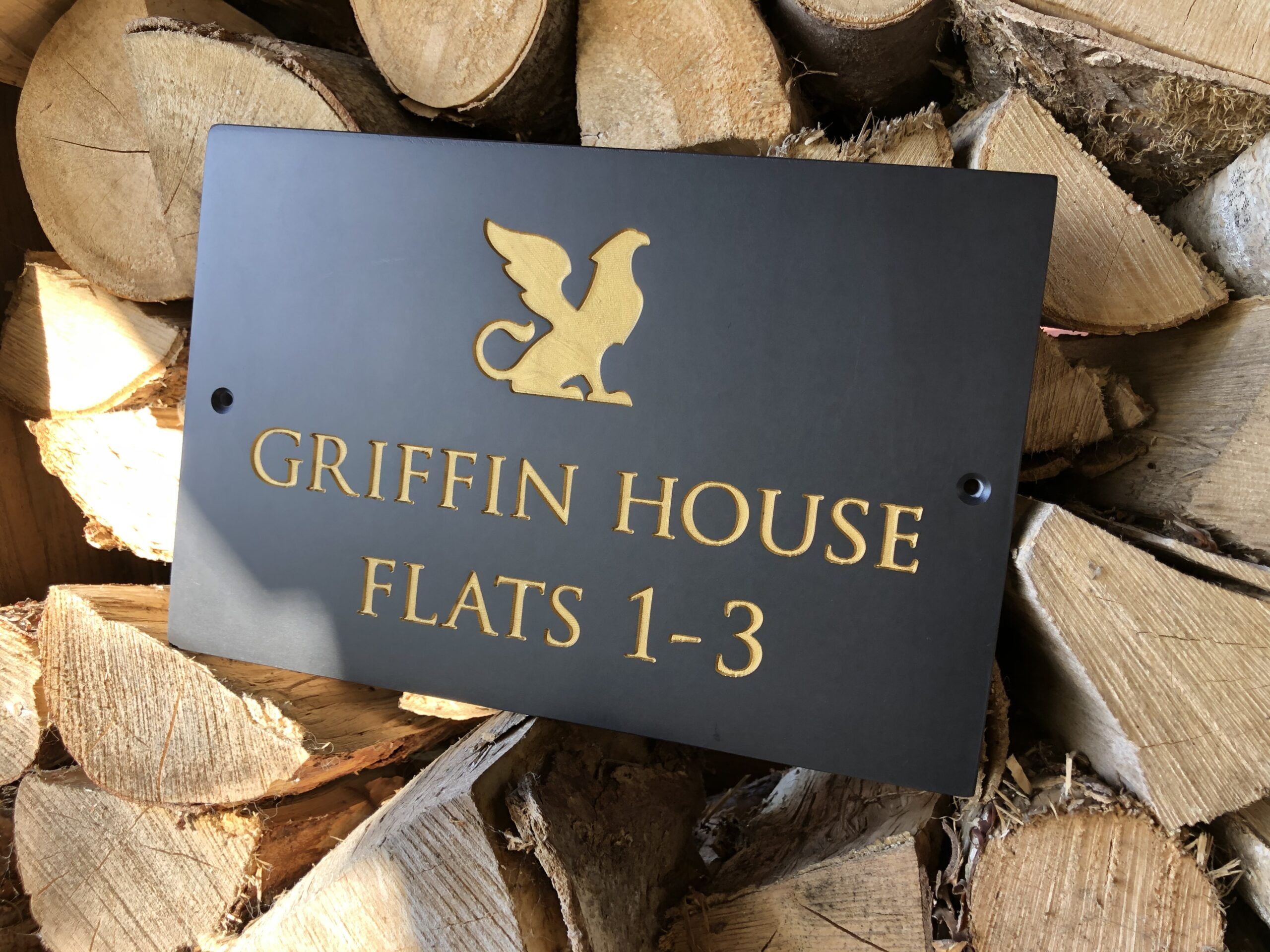 Slate House Signs with Motifs perfect for Home Office , Home Gyms , Garden Rooms and Wall Signs - Image 2