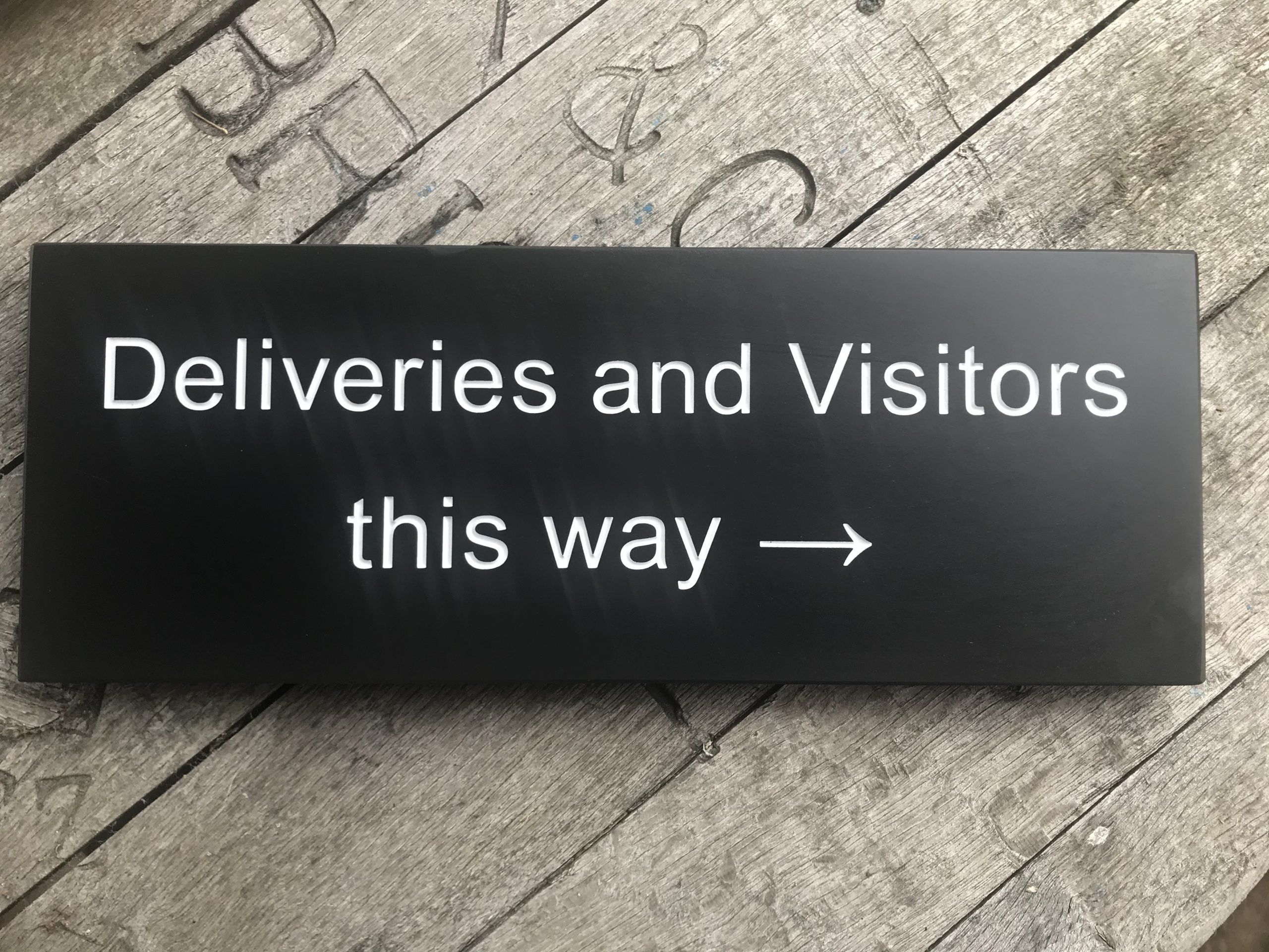 Slate House Signs 20mm Thick Deep Engraved & Painted by Hand Various Sizes Available - Image 5