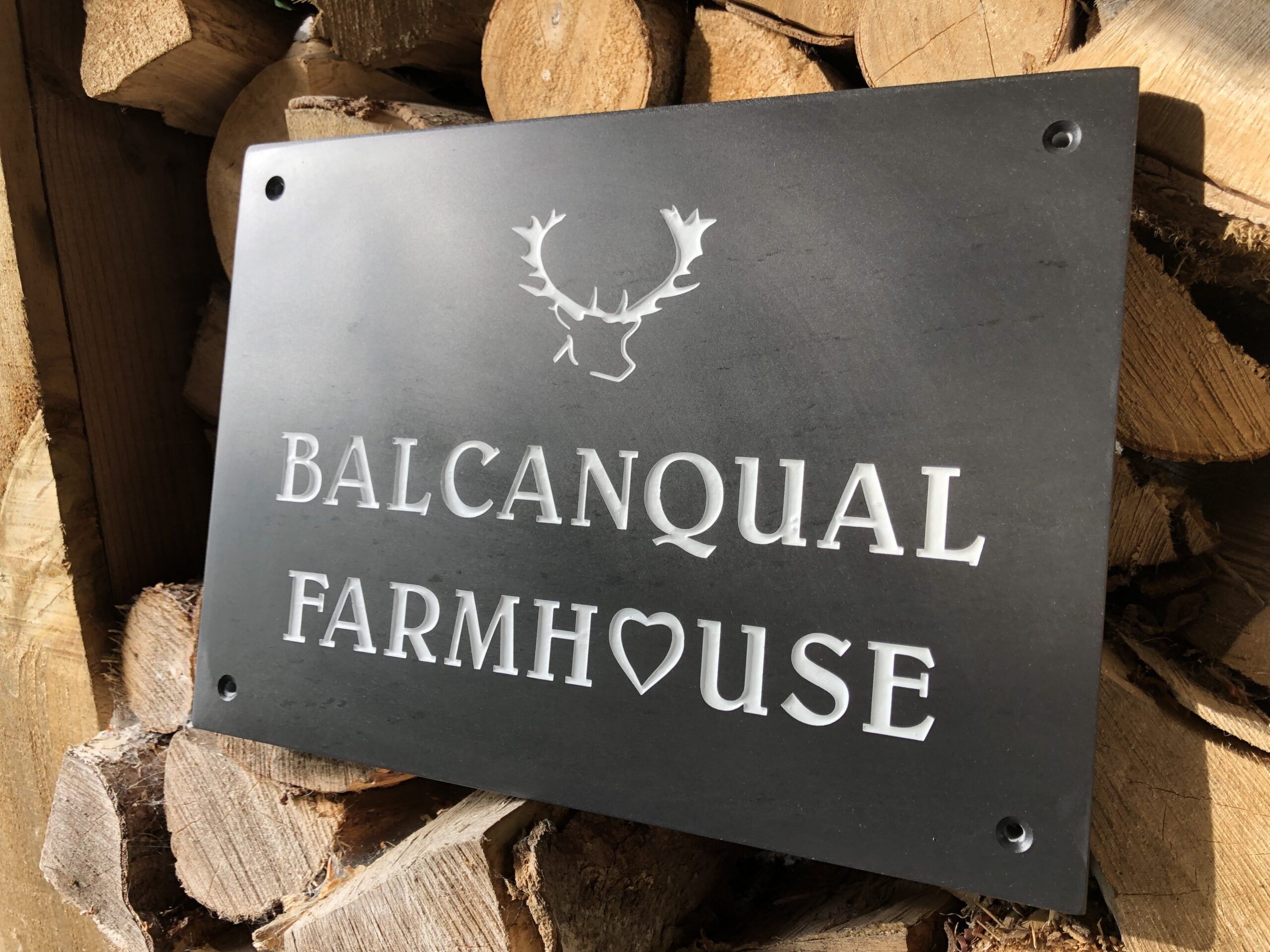 Slate House Signs with Motifs perfect for Home Office , Home Gyms , Garden Rooms and Wall Signs - Image 8