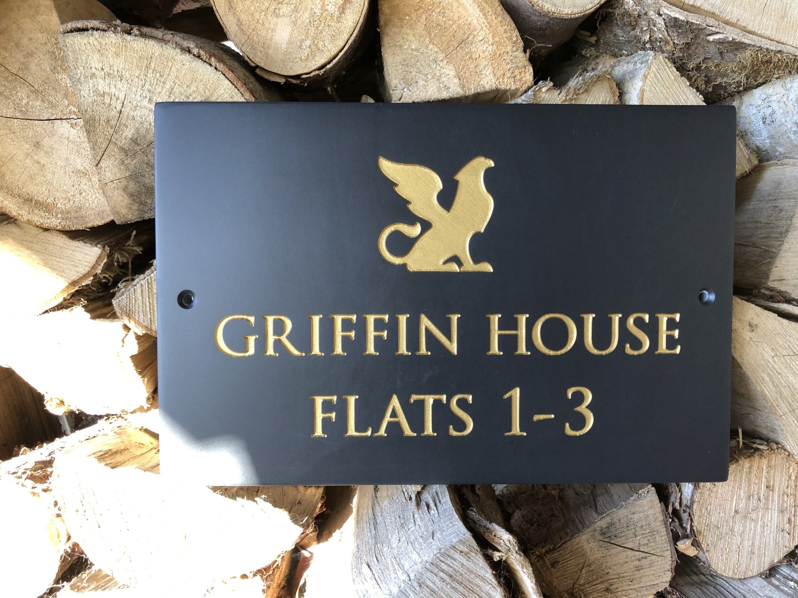 Slate House Signs with Motifs perfect for Home Office , Home Gyms , Garden Rooms and Wall Signs - Image 4