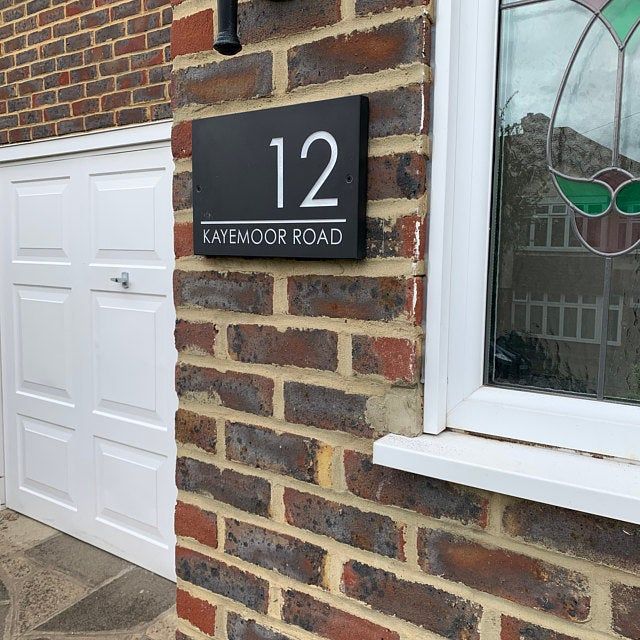 Slate House Signs 20mm Thick Deep Engraved & Painted by Hand Various Sizes Available - Image 8