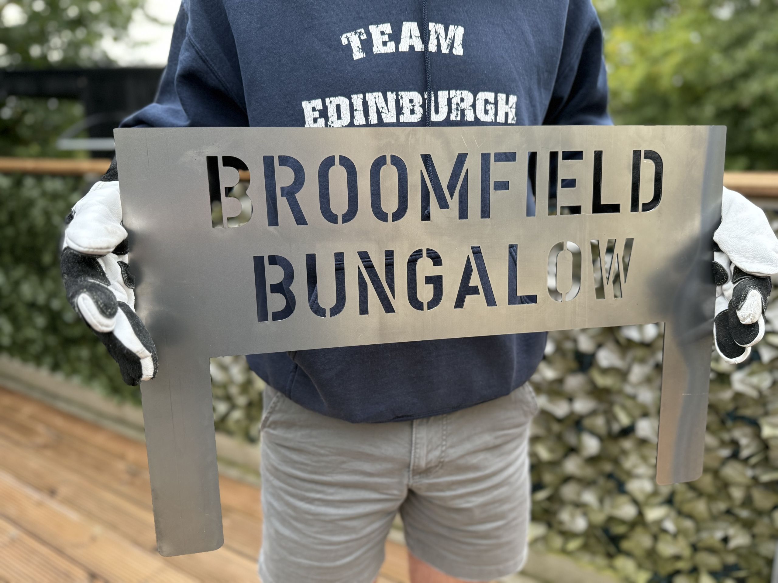 House Signs - House Number - Made With 2mm Thick Corten Steel With Posts for Quick Easy Install -various sizes available No Fixings Required - Image 16