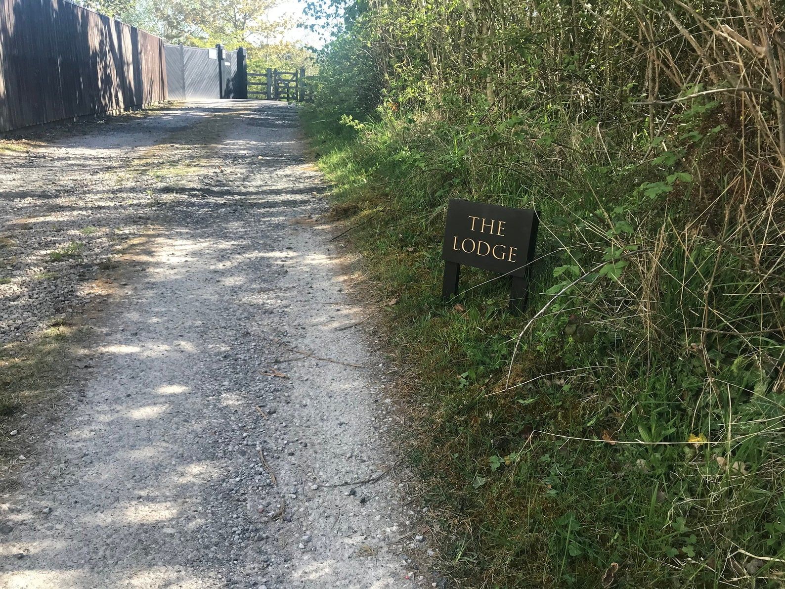 Large Deep Engraved Slate House Sign 20mm Thick Supplied with Slate Posts for Quick Easy Installation - Image 3
